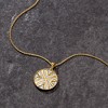 Ross-Simons 0.25 ct. t.w. Diamond Medallion Pendant Necklace in 18kt Gold Over Sterling Size 20 - 2 of 3