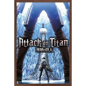 Trends International Attack on Titan: Season 3 - Chains Framed Wall Poster Prints - 1 of 4