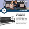 Disc-O-Bed Youth Double Cot Kid-O-Bunk, Modular for Bunk Beds, Dual Cots, or Bench with 2 Carry Bags - 4 of 4