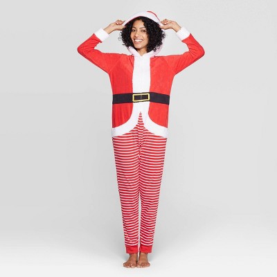 womens santa pajamas