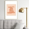 DirtyAngelFace Whats The Best That Could Happen 24"x36" Gold Metal Framed Art Print - Deny Designs - 2 of 3