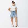 Women's Raglan Cap Sleeve Shoulder Ruched Ribbed Top - Wild Fable™ - 3 of 3