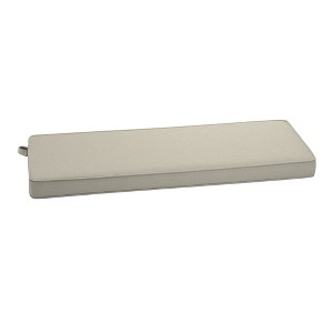 ARDEN Foam Outdoor Double Welted Bench Cushion, 48 x 18, made with ProFoam, Rain-proof, Fade Resistant - 1 of 4