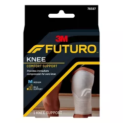 FUTURO Comfort Knee Support with Breathable, 4-Way Stretch Material