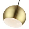 Livex Lighting Stockton 1 - Light Pendant in  Antique Brass/Polished Brass - 2 of 4