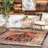 Nuloom Jane Vintage Floral Indoor/Outdoor Area Rug - 2 of 4