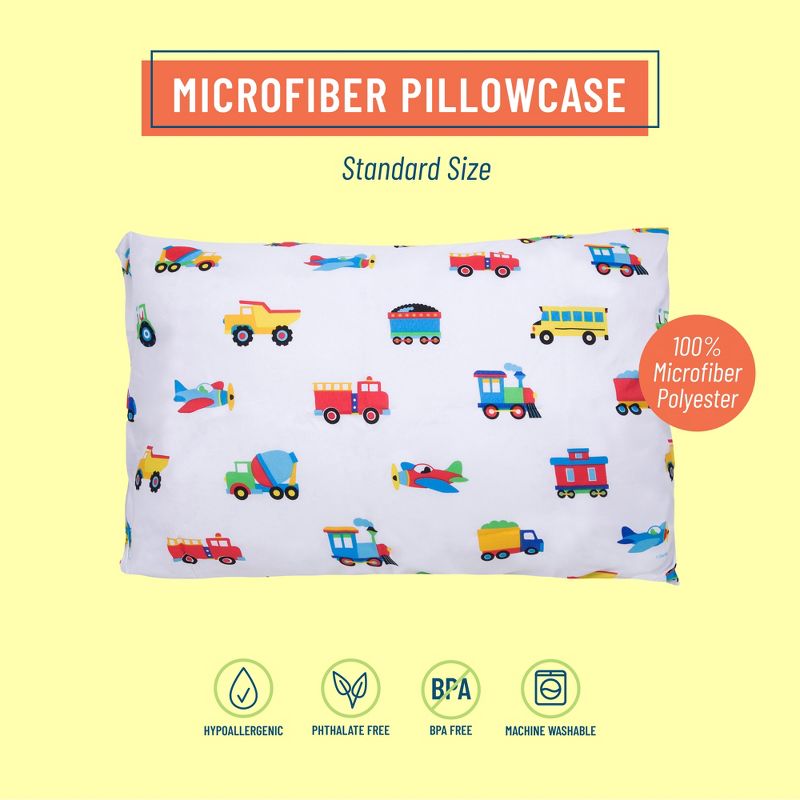 Wildkin Kids Microfiber Pillowcase - Standard, 2 of 7