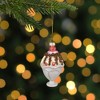 Northlight 4.5" Ice Cream Sundae Beaded Glass Christmas Ornament - 2 of 4
