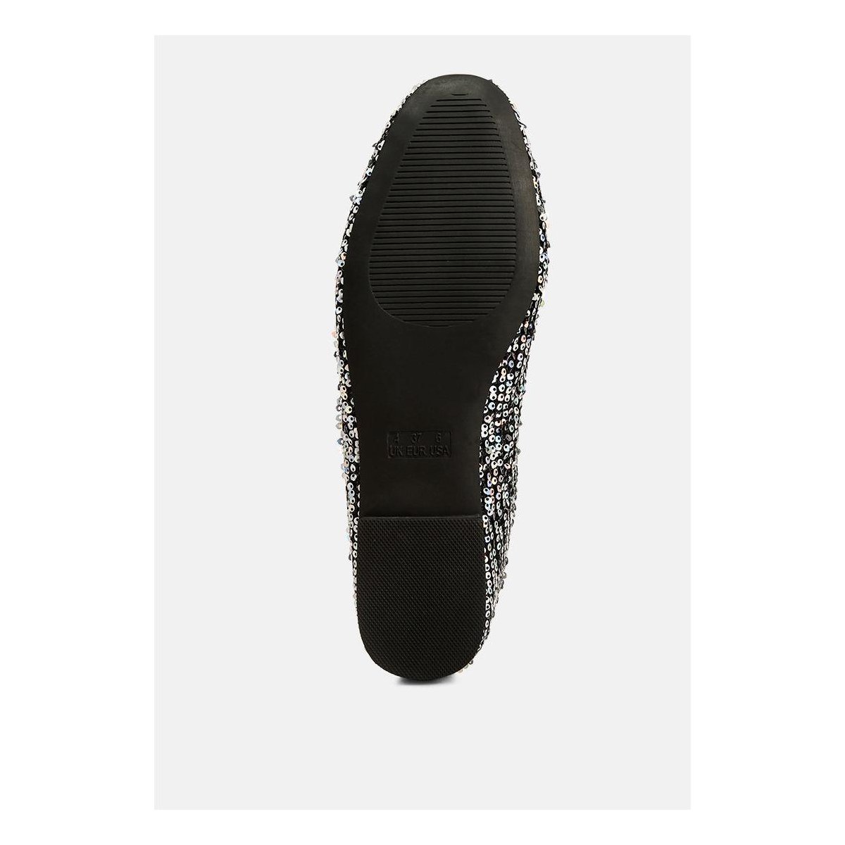 Обувь London Rag Womens Lettie Sequin Embellished Ballet Flats 7 — фото 5