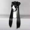 Unique Bargains Women's Wigs 33" Black with Wig Cap - 2 of 4