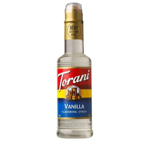 Torani Vanilla Syrup - 12.7 Fl Oz : Target