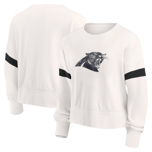 white carolina panthers sweatshirt