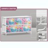 Sorbus 5 Drawers Dresser- Storage Unit with Steel Frame, Wood Top, Fabric Bins - for Bedroom, Closet, Office and more - 3 of 4