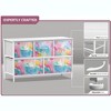 Sorbus 5 Drawers Dresser- Storage Unit with Steel Frame, Wood Top, Fabric Bins - for Bedroom, Closet, Office and more (Watercolor) - image 3 of 4