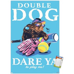 Trends International Jim Baldwin - Double Dog Dare Unframed Wall Poster Prints - 1 of 4