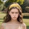 Unique Bargains Women's Stripes Wide Fabric Headband 1 Pc - 2 of 4