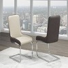 Brassex Set of 2 Donatello Dining Chairs Brown - 2 of 4