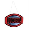 Noel Sign Ekkolight 15.75"H Acrylic Lighted Holiday Wall/Tabletop Sign – Infinity Glow Christmas Decor by Melroser - 3 of 4