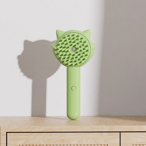 BABYYER Pet Steam Brush Removes For Grooming - Comb For Puppies And Kittens Grooming Massage Cleaning Removal For Home Use Shower - 1 of 4