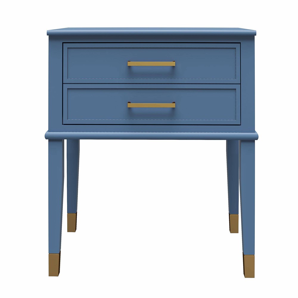 Westerleigh End Table Stone Blue - CosmoLiving by Cosmopolitan