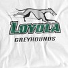 Men's Loyola University Maryland Official Distressed Primary T-Shirt Distressed Primary - 2 of 4