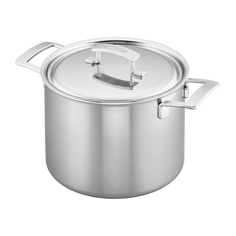 Demeyere Industry 5-Ply 8-qt Stainless Steel Stock Pot, 1 of 11