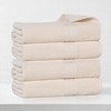 Eco-Friendly Sustainable Cotton Solid Lightweight Bathroom Set by Blue Nile Mills - 2 of 4