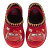 Disney Cars Snow Boys Slippers Lightning Mcqueen Boots Faux Fur Winter Mules Cozy Warm House Shoes (Toddlers) - 4 of 4