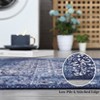Area Rugs for Living Room, Paisley Distressed Rug, Anti-Slip Stain-Resistant Soft Accent Carpet - 4 of 4