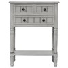 NicBex Console Table Narrow Side Table with 3 Storage Drawers and Bottom Shelf Sofa Table for Entryway, Hallway, Living Room - 3 of 4
