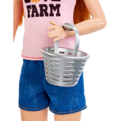 farmer barbie with chicken coop