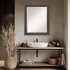 Amanti Art Attic Aged Beveled Wood Framed Bathroom Vanity Wall Mirror - 4 of 4