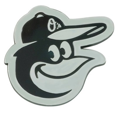 MLB Baltimore Orioles 3D Chrome Metal Emblem