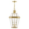 Livex Lighting Georgetown 3 - Light Pendant in  Polished Brass - 2 of 4