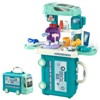 Coucheta 3-In-1 Bus-Shaped Dentist Kit, Pretend Play Dentist Set, Fun Dental for Boys & Girls, Christmas Birthday Gift - 4 of 4