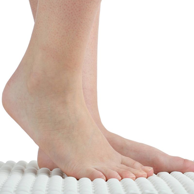Cushioned Pillow Top Non-Slip Rubber Bathtub Mat - Slipx Solutions, 3 of 8