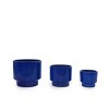KTMBDW Plant Pots Set of 3, Ceramic Planter Pot with Drainage Hole, Indoor/Outdoor Cylinder Round Planter Pot - 4 of 4