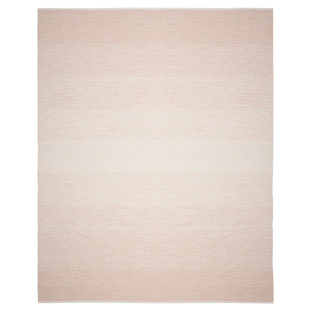 Beige/Ivory Geometric Flatweave Woven Area Rug 8'x10' - Safavieh