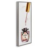 Stupell Industries Makeup Nail Polish Brush Rainbow & Gold, 10" x 24" - 3 of 4