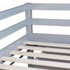 NicBex Twin Size Loft Bed with Storage,Wooden Loft Bed Featuring Pull-Out Desk,Bookshelf & Safety Rails,Multi-Functional Loft Bed for Kids,Teens - 4 of 4
