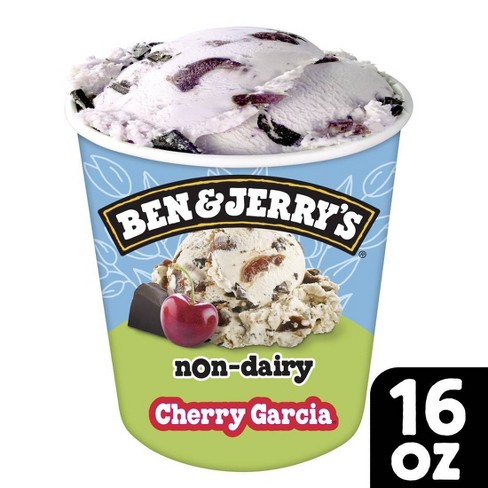 Ben & Jerry's Non-dairy Cherry Garcia Frozen Dessert Certified Vegan ...