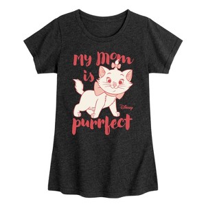 Girls' - Disney - The Aristocats Fitted Short Sleeve Graphic T-Shirt - 1 of 4