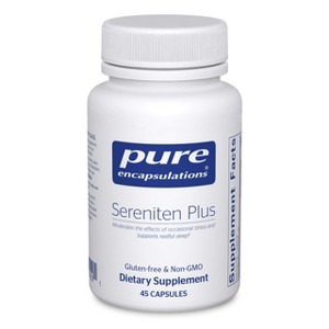 Pure Encapsulations Sereniten Plus - Support for Occasional Stress and Restful Sleep* - 45 Capsules - 1 of 4