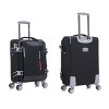 Coolife Softside Upright Luggage Set,Lightweight,4-Piece (20//24/28/32),Black - 4 of 4