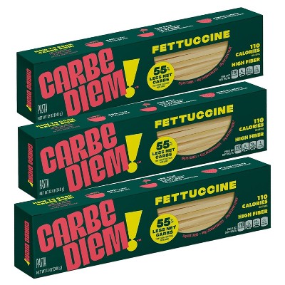 Carbe Diem Foods Fettuccine 3 Pack