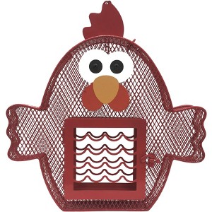 Heath Outdoor Products Chicken Suet and Seed Feeder - Red - 1 of 3