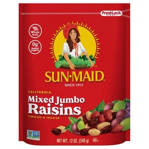 Sun-Maid, California Mixed Jumbo Raisins, 12 oz - 1 of 4