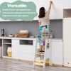 Toddler Standing Tower Adjustable Height - Super Stable Kids Kitchen Stool Helper - 3 Levels Adjustable Wooden Toddler Kitchen Stool - 3 of 4