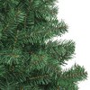 vidaXL Christmas Tree Decoration Artificial Xmas Tree with Stand Branches - Green 7 x 4 ft - 4 of 4