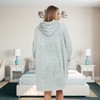 ADR Adult Wearable Blanket, Sweater Hoodie, Blanket with Sleeves for Men & Women Oversized Sweatshirt - 3 of 3